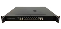 Encodeur HDTV HDB2400ASI-24 canaux H264 Modulateur IP ASI RF DVB-T DVB-C ATSC ISDBT 16 porteuses Câble Front End FTTH