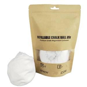 Paper Ball Craft Paper Bag Chalk Ball Custom Refillable Climbing Gym Chalk Ball