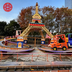 Mini Montagnes Russes pour Enfants, <span class=keywords><strong>Train</strong></span> sur Rail pour Jardin, Mini <span class=keywords><strong>Train</strong></span> de Fête Foraine pour Enfants - Product Image 2