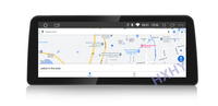HXHY 10.25/12.3 "Écran Android 13 Lecteur multimédia de voiture Radio Carplay GPS Drive Volant pour BMW Série 3 E90 E91