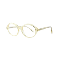 Elegante Montura Óptica Ovalada de Acetato con Aro Completo |   Gafas de lectura de diseño inspiradas en lo vintage, sólidas, transparentes y duraderas