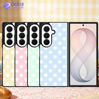 Coque de téléphone en TPU 2D vierge imprimable par sublimation pour Galaxy Z Fold 3/4/5/6/7, coque de téléphone personnalisée par sublimation pour Z Flip/4/5/7/8
