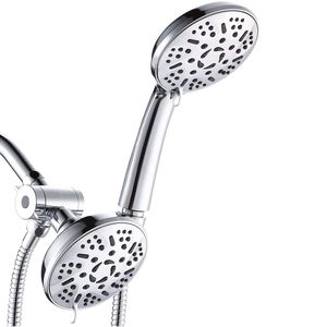 Pomme <span class=keywords><strong>de</strong></span> douche multifonctionnelle encastrée <span class=keywords><strong>de</strong></span> style américain ABS, 9 fonctions, pomme <span class=keywords><strong>de</strong></span> douche à main pressurisée - Product Image 4