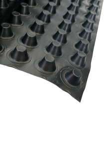 지하 차고 딤플 매트 배수 시스템 필터층이 있는 폴리머 딤플 시트 - Product Image 4