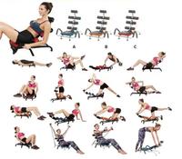 Machine abdominale multifonctionnelle pour l'entraînement du ventre, torsion de la taille, Ab Rocket et Ab Cruncher, équipement d'exercice abdominal pour la salle de sport à domicile