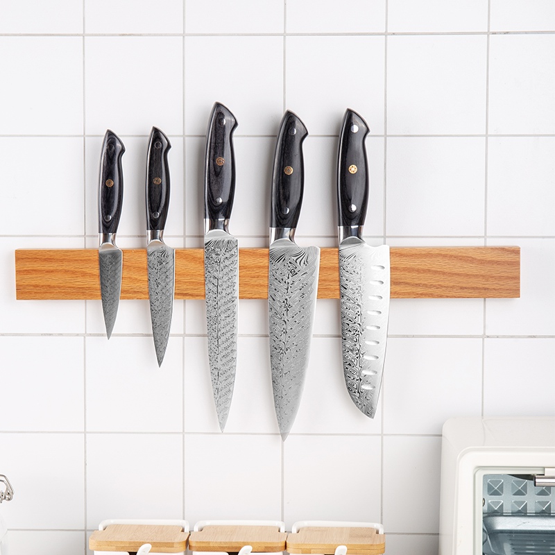 Прочный Магнитный многофункциональный настенный держатель для ножей оптом с завода