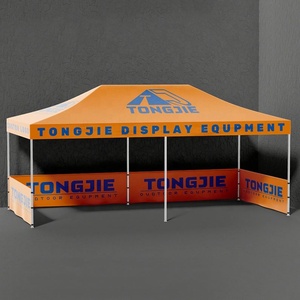 เต็นท์งานอีเว้นท์ งานแสดงสินค้า งานปาร์ตี้ แบบพับได้ โครงอะลูมิเนียมแข็งแรง ทนทาน กันน้ำ กันลม พิมพ์โลโก้ตามสั่ง สำหรับใช้งานกลางแจ้ง - Product Image 3