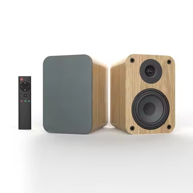 Vofull Portable Best Bookshelf Audio System Speaker OEM Active Wooden Speaker with Remote Home Theater System