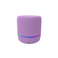 Mini haut-parleur intelligent, meilleurs cadeaux promotionnels, haut-parleur Bluetooth portable, recharge, musique, caisson de basses stéréo, haut-parleur couleur arc-en-ciel