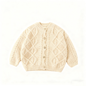 Pull en tricot épais Pinuotu pour bébé, barboteuse pour nouveau-né, vêtements d'hiver, tricot, vêtements pour tout-petits, garçon et fille, coton, 0-24 <span class=keywords><strong>mois</strong></span> - Product Image 1