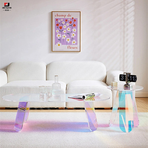 <span class=keywords><strong>Table</strong></span> basse <span class=keywords><strong>de</strong></span> chevet <span class=keywords><strong>en</strong></span> acrylique transparent moderne <span class=keywords><strong>Table</strong></span> d'appoint <span class=keywords><strong>en</strong></span> acrylique pour salon chambre à coucher décor à la maison - Product Image 1