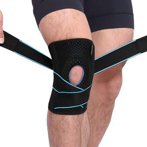 Sport-Knies chützer Nylon-Kompression hülsen zum Gewichtheben und Trainieren der Knies tütze - Product Image 4