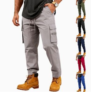 Frühling und Herbst Neue Outdoor-Sport-Arbeitshosen mit Großen Taschen Lange Hosen für Herren - Product Image 1