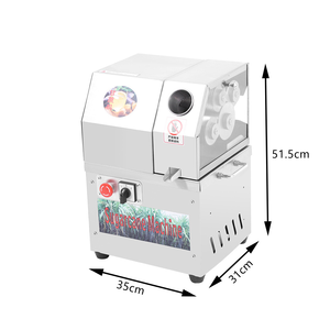 Machine d'extraction et de découpe en acier inoxydable de haute qualité pour la paille, moteur 450W, vente en gros - Product Image 3