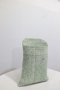 Hand Block Printed <b>Bag</b> With Decorative Handcrafted Patterns Offering Reliable Structure For Regular Travel And <b>Storage</b> Needs - Product Image 3