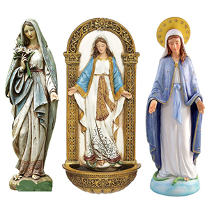Articles religieux catholiques en gros, <span class=keywords><strong>Jésus</strong></span>, Vierge Marie, Saint Jude, statue de la Vierge Marie en résine, souvenir de baptême, articles religieux catholiques - Product Image 4