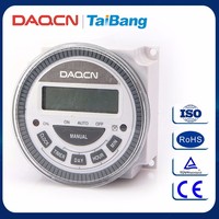 DAQCN China Sakelar Timer Terprogram 24 Jam 12-240V Arus Maksimum 16A