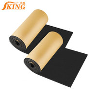 FIRSTFLEX Rouleau de mousse en caoutchouc adhésif de couverture isolante en mousse élastomère pour HVAC