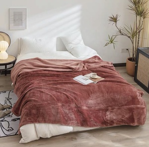 Couverture en flanelle polaire super douce 100 % coton écologique, imitation <span class=keywords><strong>fourrure</strong></span> de lapin, vente en gros d'usine, <span class=keywords><strong>pas</strong></span> chère, pour l'hiver - Product Image 4