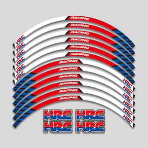 Pegatinas reflectantes para llantas de motocicleta, accesorios para motocicleta Honda HRC <span class=keywords><strong>REPSOL</strong></span> CBR 250 400 600 900 929 <span class=keywords><strong>1000</strong></span> <span class=keywords><strong>RR</strong></span>, 17 pulgadas - Product Image 5