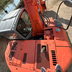 HITACHI รถขุด135US ขนาดกลาง, ความจุถัง1เมตร Isuzu KAWASAKI อุปกรณ์ก่อสร้างประสิทธิภาพมั่นคงมอเตอร์เกียร์ - Product Image 5