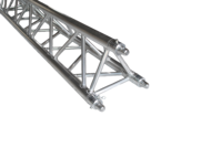 OMEGATRUSS - Estructura Triangular Modular de Aluminio Portátil y Resistente de 290*290 mm, Instalación Rápida para Iluminación de Escenarios y Eventos