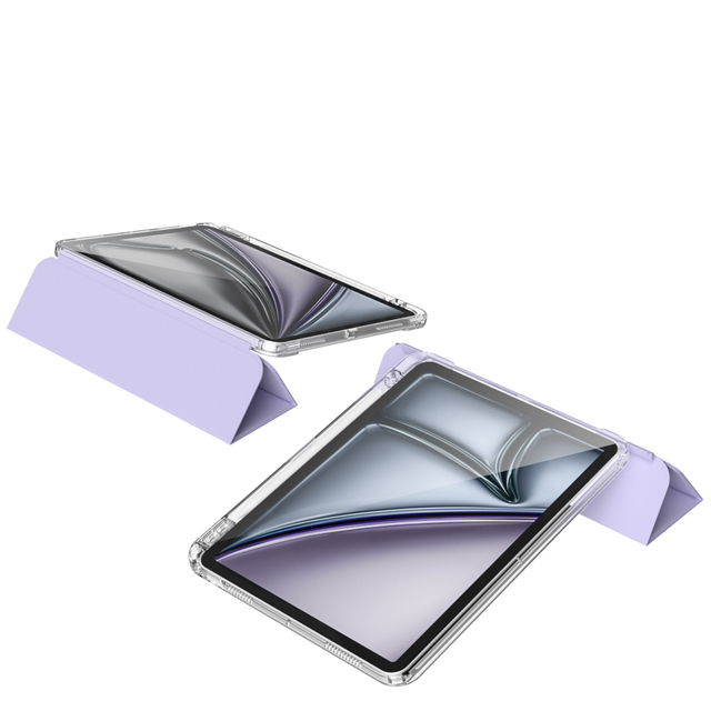 2024 Air6 11inch M2 case Premium Leather Business Folio Stand Cover Smart Tablet Cover Case for iPad Air 2022