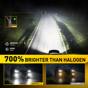หลอดไฟตัดหมอก AUXITO AUTO H3 LED สีขาวเย็น 6000K ชิป CSP 30W 6000 ลูเมน สว่างมาก ปราศจากข้อผิดพลาด Canbus อายุการใช้งานยาวนาน - Product Image 5