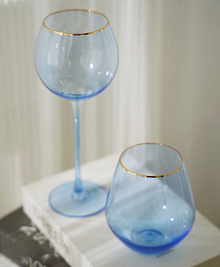 Juego <span class=keywords><strong>de</strong></span> Copas <span class=keywords><strong>de</strong></span> Cristal Azul Claro, <span class=keywords><strong>Copa</strong></span> <span class=keywords><strong>de</strong></span> <span class=keywords><strong>Vino</strong></span> <span class=keywords><strong>Rosa</strong></span> para Boda, <span class=keywords><strong>Copa</strong></span> <span class=keywords><strong>de</strong></span> Champán - Product Image 4