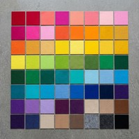 Rouleau de tissu non tissé aiguilleté respirant et extensible, couleurs assorties, doux, 100 % polyester, poids moyen, pour doublure de rideaux