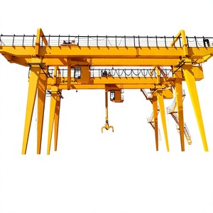 Outdoor Grab Bucket Gantry Crane for Scrap Yard Material Handling - Product Image 1