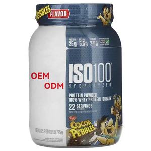 Fornitura di Fabbrica Proteine del Siero del Latte in Polvere Halal per Aumento Rapido della Massa Muscolare Fitness e Aumento di Peso Proteine Isolate del Siero del Latte - Product Image 3