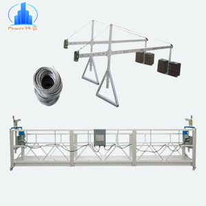 Peralatan pembersih jendela naik tinggi zlp galvanis harga konstruksi zlp1000 platform suspensi gondola zlp1000 - Product Image 1