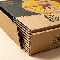 Boîte à pizza en carton ondulé kraft brun personnalisée, contenants alimentaires à emporter pour les fêtes, les restaurants, 12 x 12 x 2 pouces
