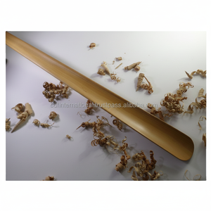 100% Best Quality Wood <b>Shoe</b> <b>Horn</b> and <b>Long</b> Handle for Bamboo Wood Use for Product for Customized Size Best Selling - Product Image 1