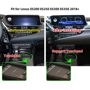 Radio de coche de 12,3 pulgadas para Lexus ES200 ES250 ES300 ES350 2018 + sistema Multimedia <span class=keywords><strong>Android</strong></span> unidad principal navegación inalámbrica CarPlay 4G GPS - Product Image 2