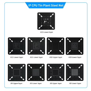 SUNSHINE y soporte de PCB para iPhone A8 A9 A10 <span class=keywords><strong>A11</strong></span> A12 A13, juego de estaño para planta de CPU, molde de posicionamiento de estaño, Red de acero para planta de estaño - Product Image 4