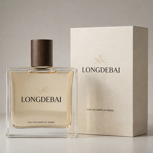 Custom Unique Design Eco-friendly Flat Square Glass Perfume Bottle 50ml/100ml Clear Luxury Pump Sprayer for Skin Care Serum - Product Image 3