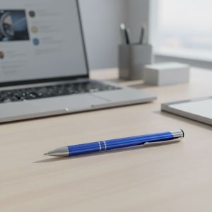 Stylos à bille en gros à prix réduit, personnalisables avec logo, en métal, pour hôtels, bureaux, publicité, cadeaux promotionnels - Product Image 3