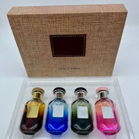 Coffret Cadeau de 4 Parfums Arabes 25ml – Vente en Gros – Parfum Intense Longue Durée Naturel EDP pour Homme – Multi-Senteurs