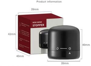 Tapón Metálico Mini para Botellas de Vino Espumoso, Grado Alimenticio, Modelo USA 823, Marca Mairun - Product Image 4