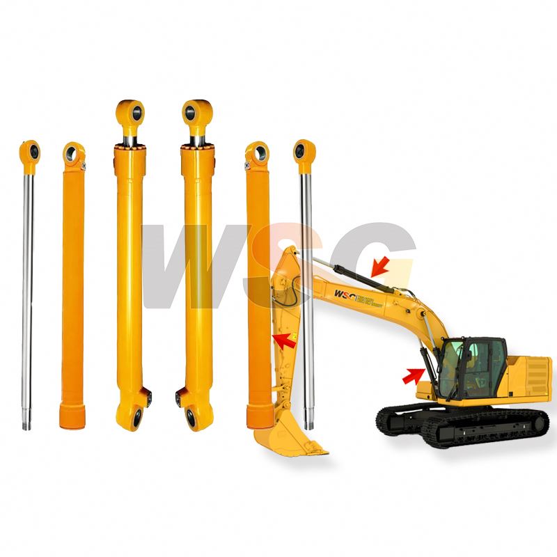 Cilindro de brazo de excavadora Hitachi, 4385638 ZX200 ZX200-1