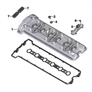 Pièces de moto série K1600, joint de couvercle de soupape, joint de culasse, pièces d'origine neuves, numéro de pièce 11127728760 - Product Image 5