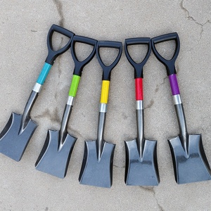 <span class=keywords><strong>Pala</strong></span> pequeña de acero Junqiao para exteriores con mango de madera, negra, resistente al agua, garantía de 3 años - Product Image 1