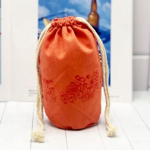 Bolsas de Lino y Algodón para Botellas de Vino, Bolsas para Licores con Logotipo y Cordón, Sublimables, para Regalo - Product Image 1