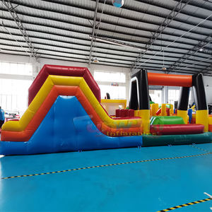 Pista de obstáculos inflable para adultos, parque inflable gigante para fiestas al aire libre, castillo hinchable, parque de atracciones - Product Image 6