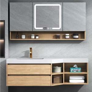 New <b>Cupboard</b> Bathroom Wash Basin Cabinets Bathroom Vanities Modern <b>Sink</b> Mirror Cabinet Bathroom - Product Image 3