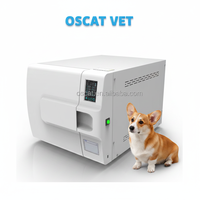 Autoclave à vapeur de classe B OSCAT pour équipement vétérinaire, stérilisateur à porte automatique pour hôpital vétérinaire et clinique vétérinaire