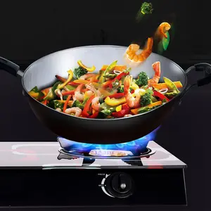 Cubierta de latón de vidrio templado para estufa, marco de esmalte para fuego, <span class=keywords><strong>Gas</strong></span>, <span class=keywords><strong>dos</strong></span> quemadores, gran oferta - Product Image 4