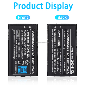 <span class=keywords><strong>Batterie</strong></span> de remplacement Li-ion 3,7 V 2500 mAh pour <span class=keywords><strong>Nintendo</strong></span> <span class=keywords><strong>3DS</strong></span> XL, nouvelles batteries rechargeables pour <span class=keywords><strong>3DS</strong></span> XL, alimentation électrique - Product Image 5